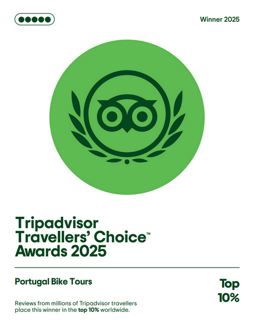 Portugal Bike Trip Advisor Awards 2025