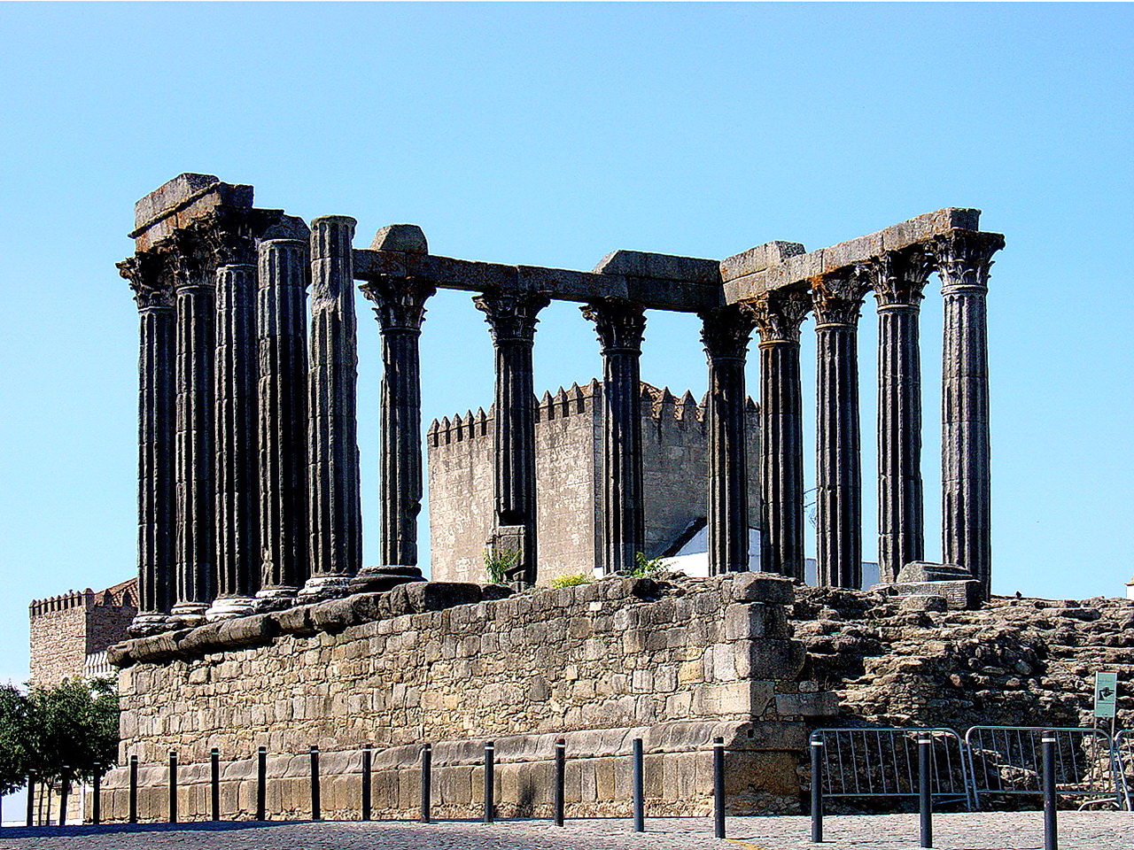 The Roman Temple of Évora