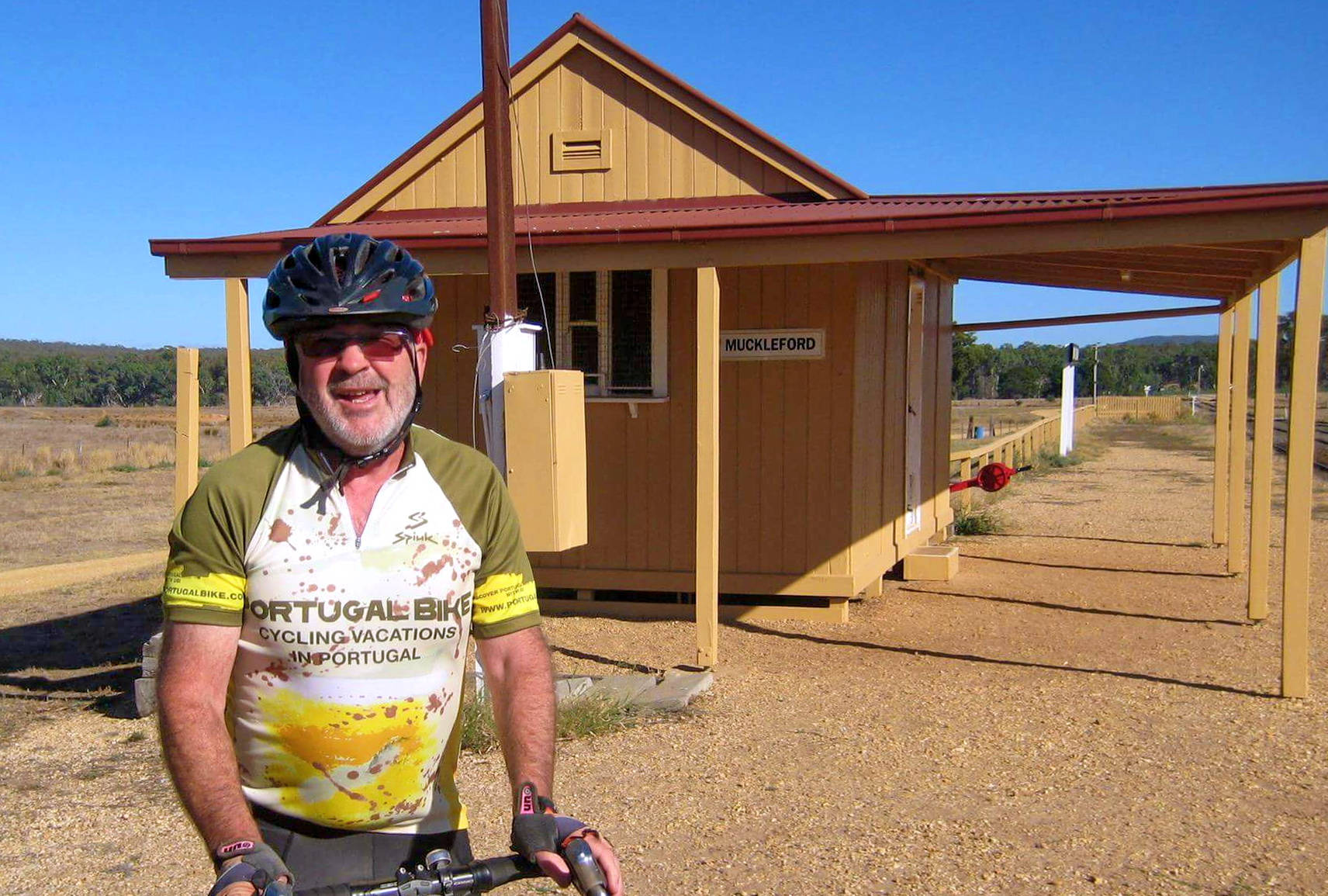 Portugal Bike Jersey in Muckleford Australia