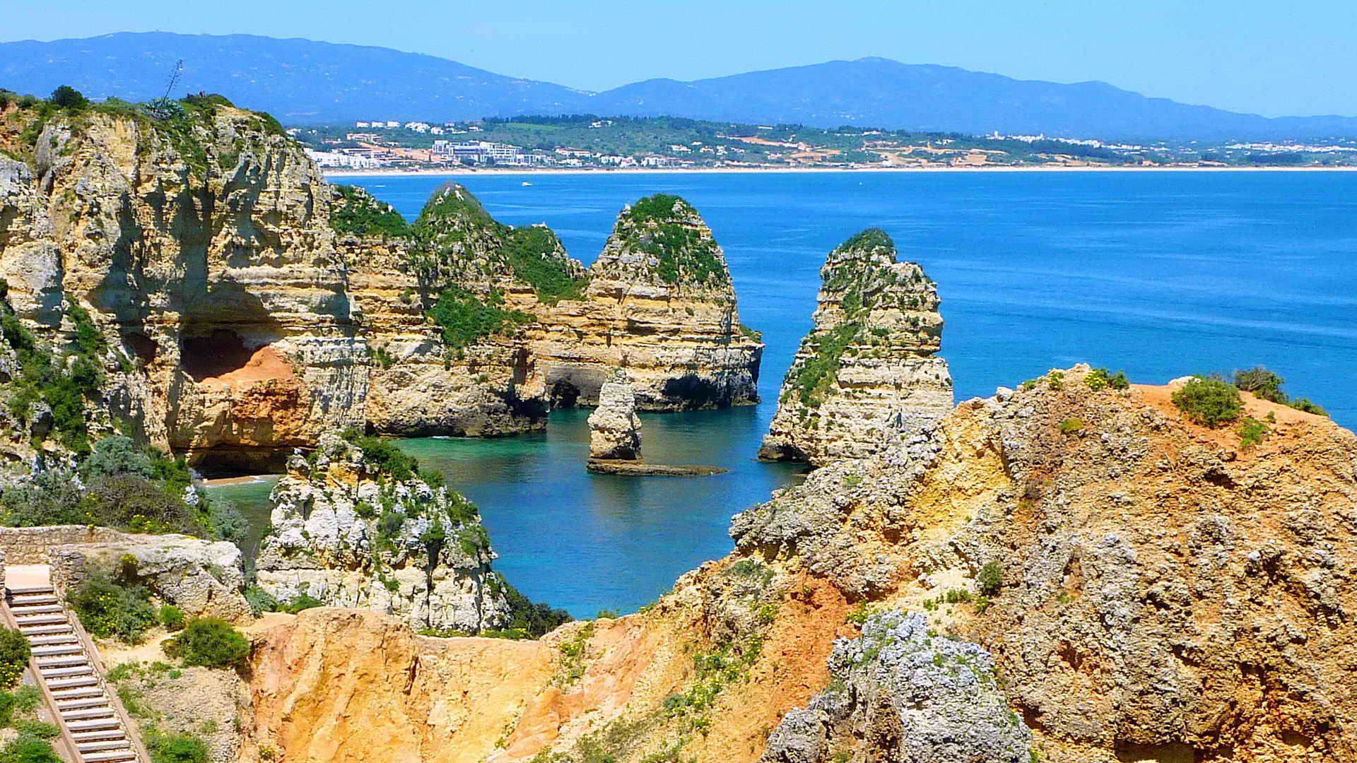 Portugal Bike Tours in Financial Times Ponta da Piedade, Biking in Portugal