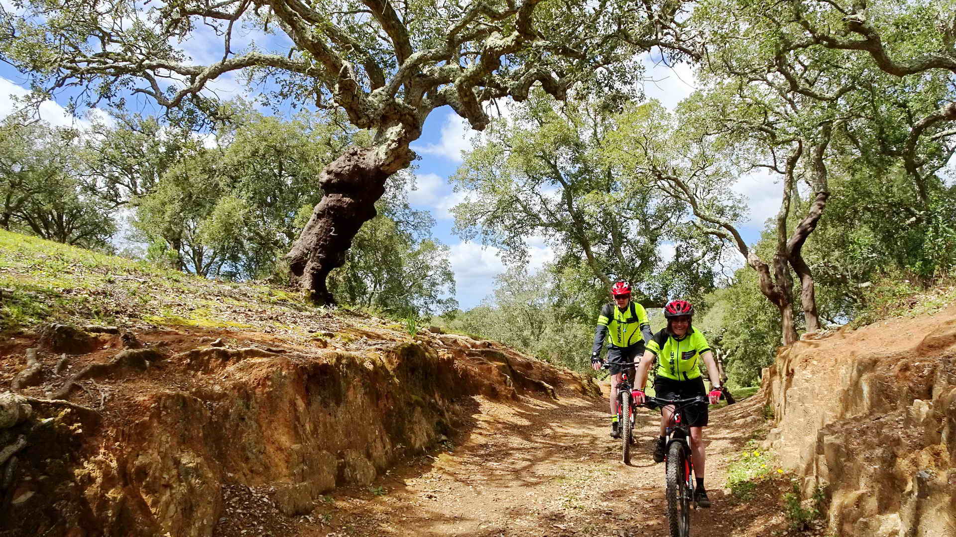Mountain Biking in Portugal Alentejo Cork Tree Trails