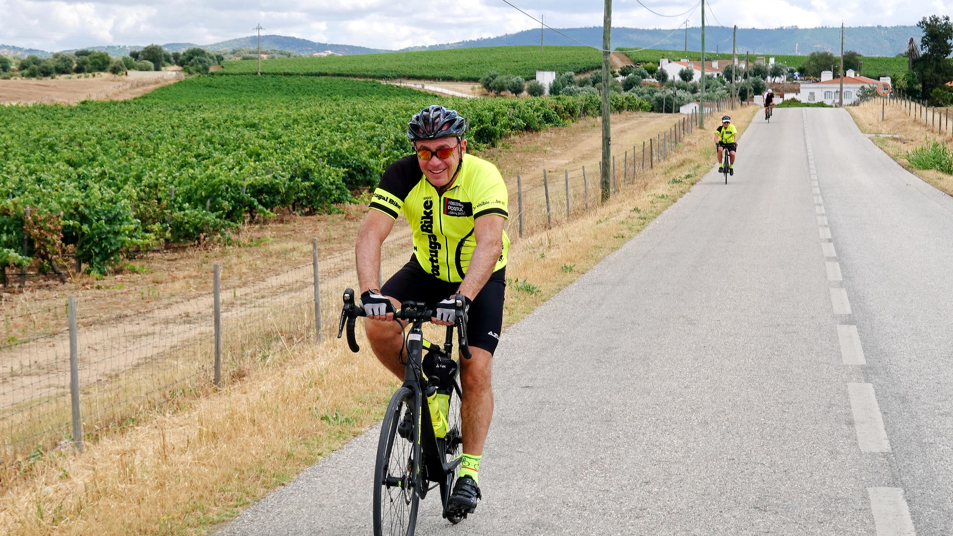 Cycling the Alentejo Wine Region vineyards Open Views